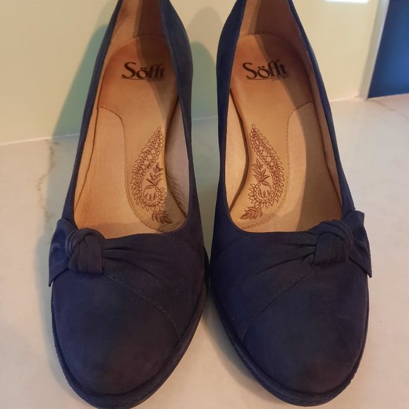 Sofft Blue Suede Shoes! - Picture 3 of 7
